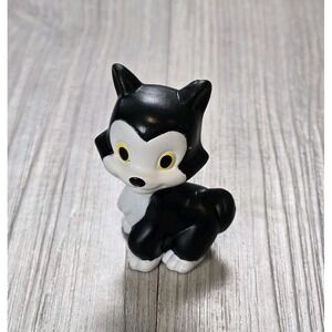 Disney Pinocchio Figaro the Cat 2" Mini PVC Figure Cake Topper - Toy 2017 Mattel